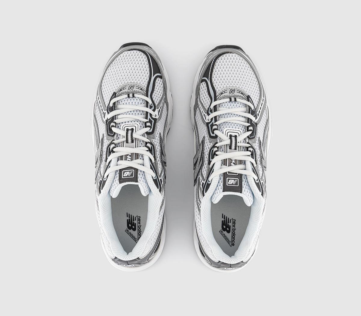 New Balance740 TrainersWhite Black Silver Metallic