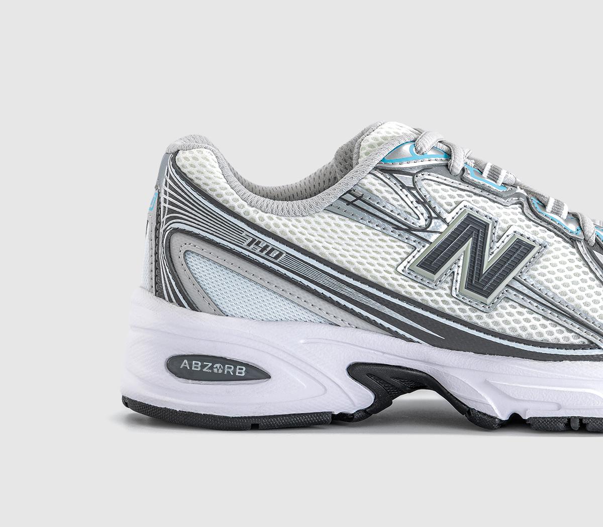 New Balance740 V2 TrainersWhite Castlerock Metallic