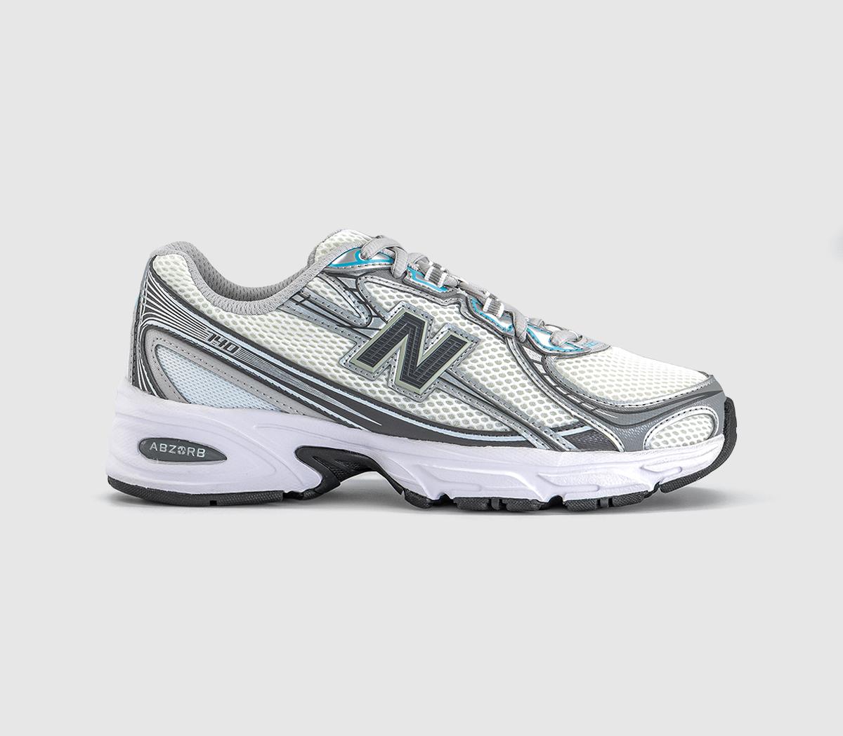 New Balance740 V2 TrainersWhite Castlerock Metallic