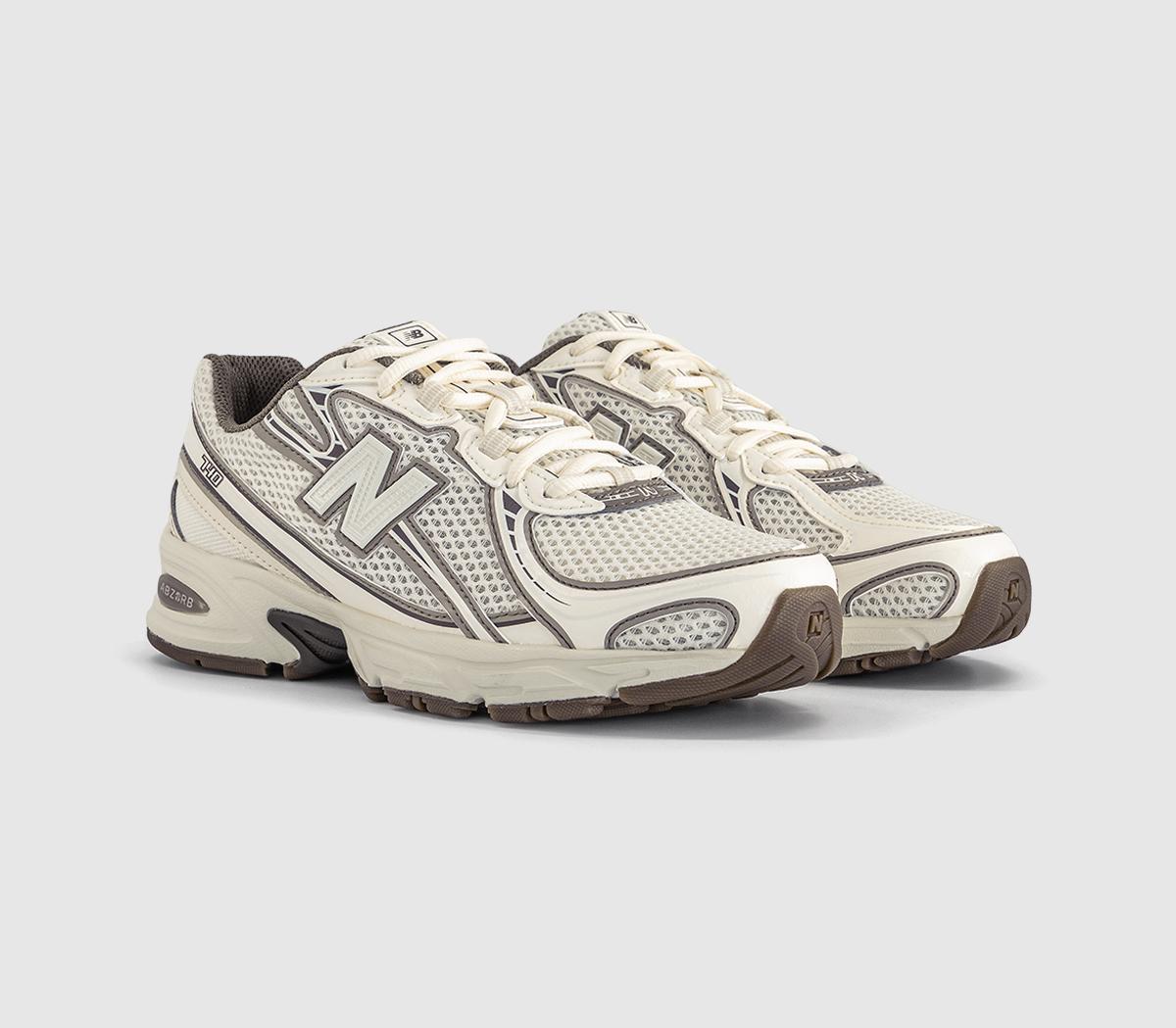 New Balance740 V2 TrainersMetallic White Brown