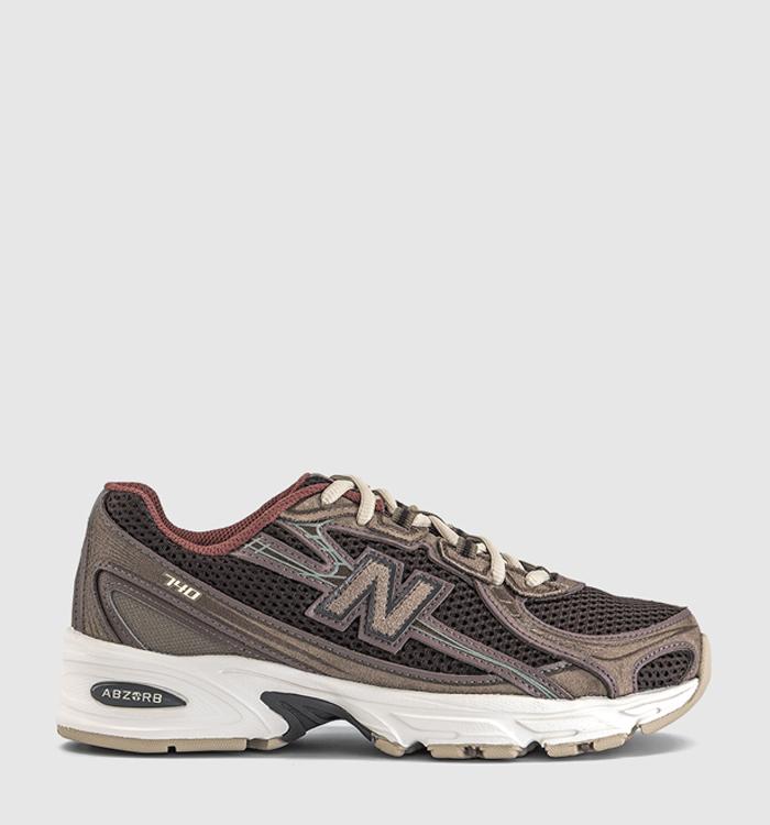 New Balance 740 V2 Trainers Brown Brown White