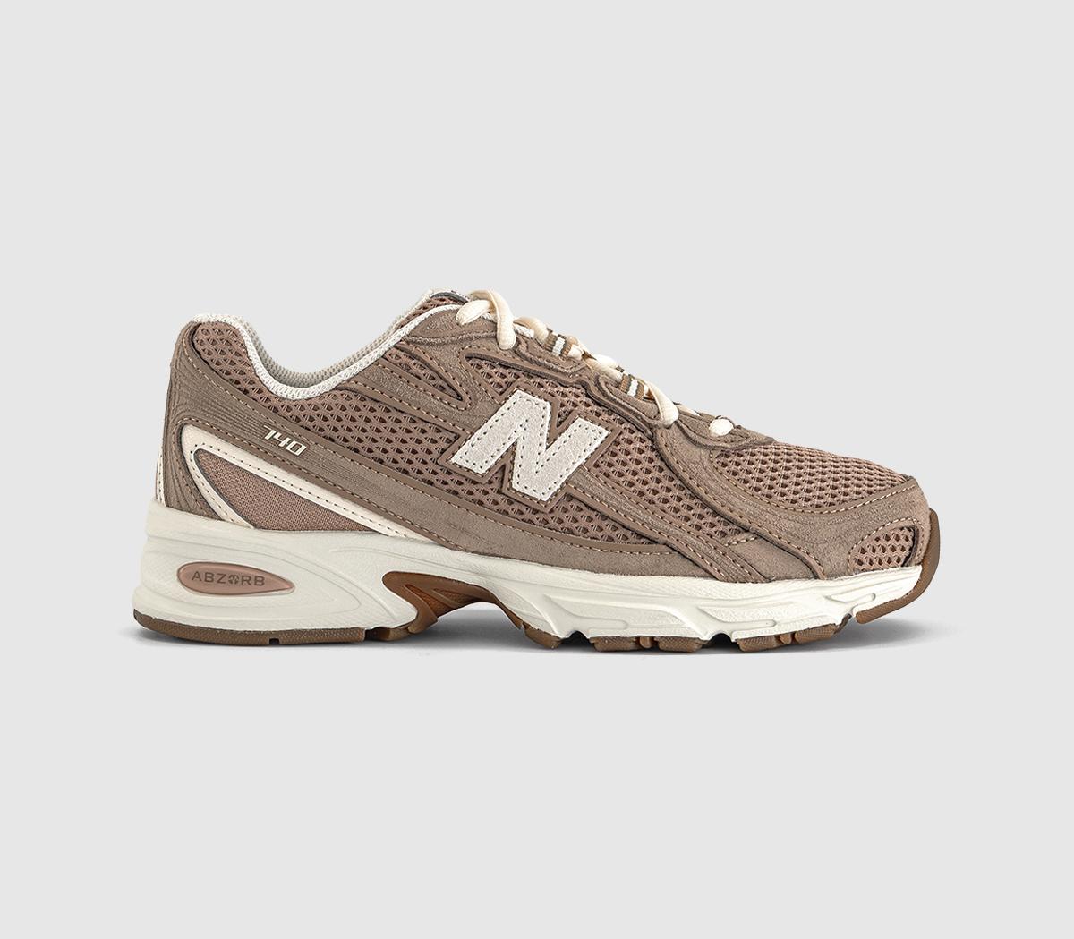 New Balance 740 V2 Trainers Sea Salt Brown in   Size 3.5, Offspring