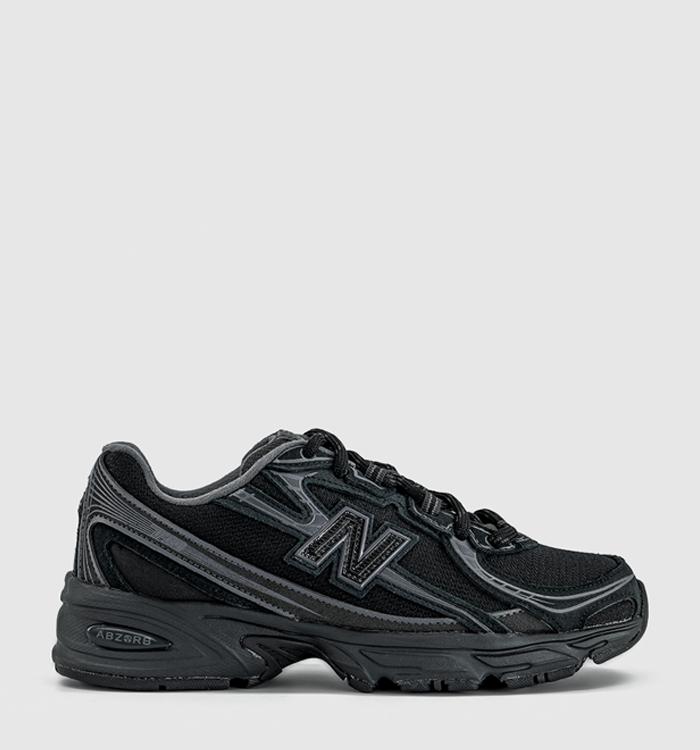 New Balance 740 V2 Trainers Black Black Black