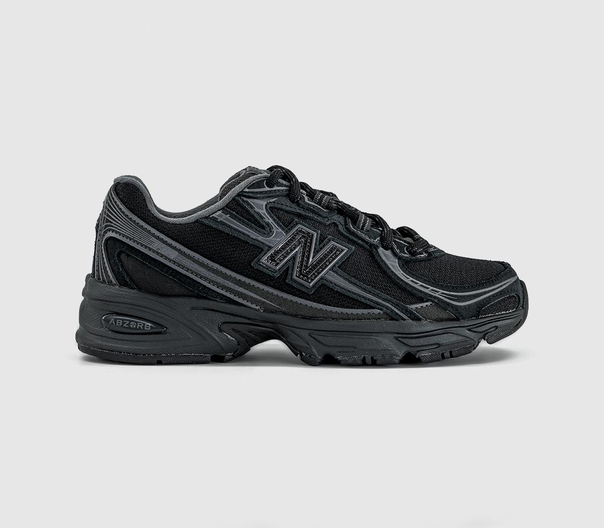 New Balance740 V2 TrainersBlack Black Black