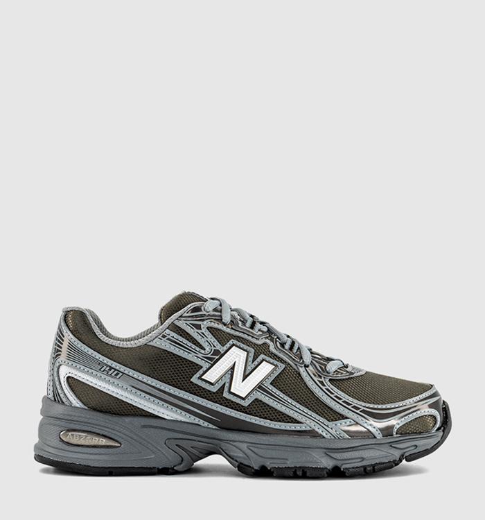 New Balance 740 V2 Trainers Black Metallic Castlerock