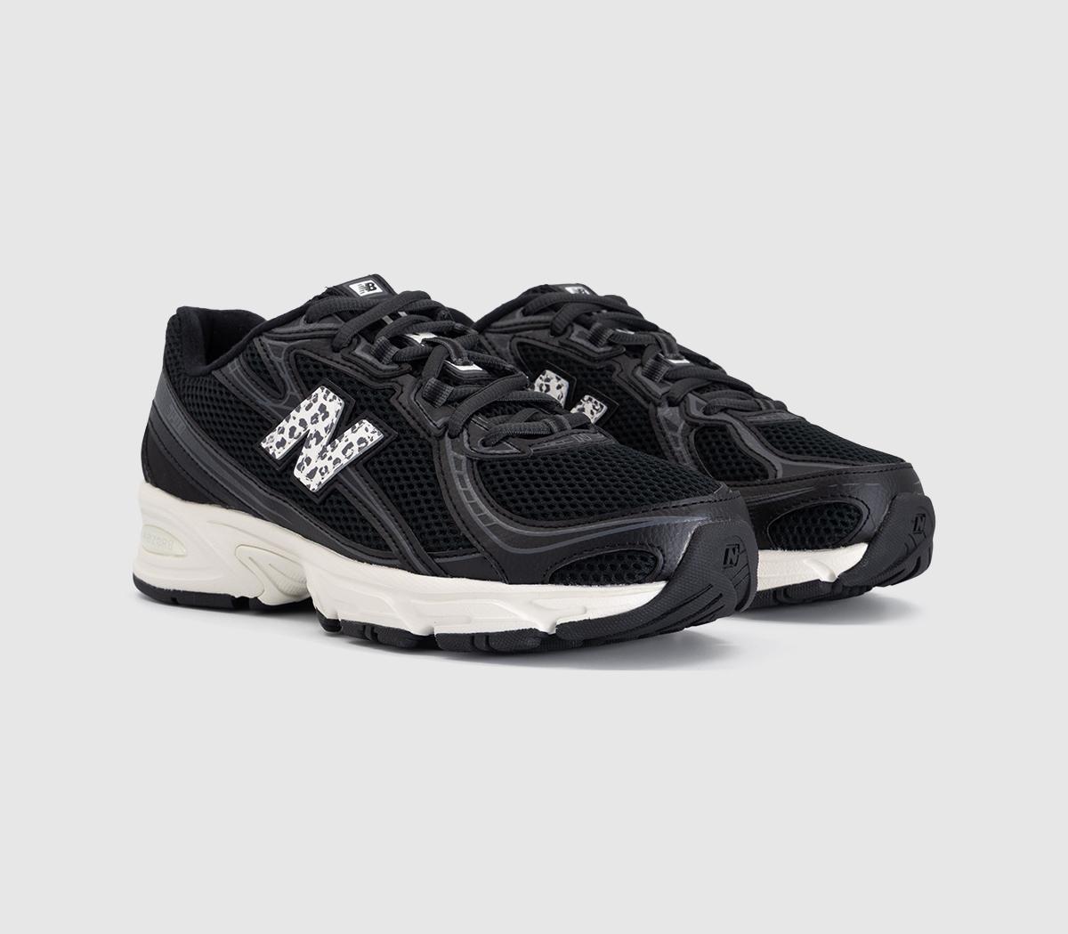 New Balance740 V2 TrainersBlack Sea Salt Leopard