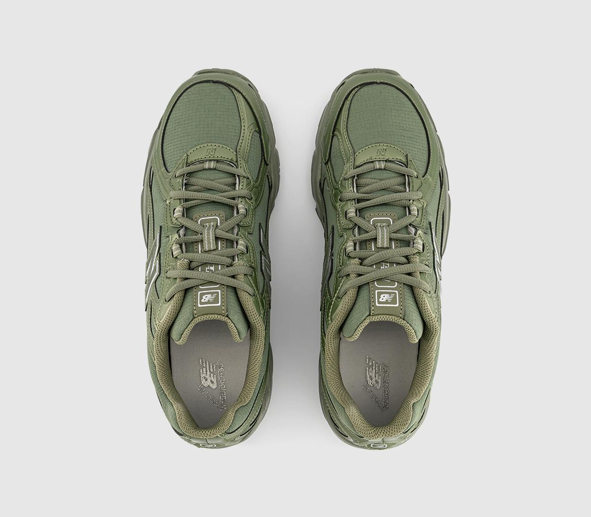 New Balance 740 V2 Trainers Dark Green Olivine - Men's Trainers