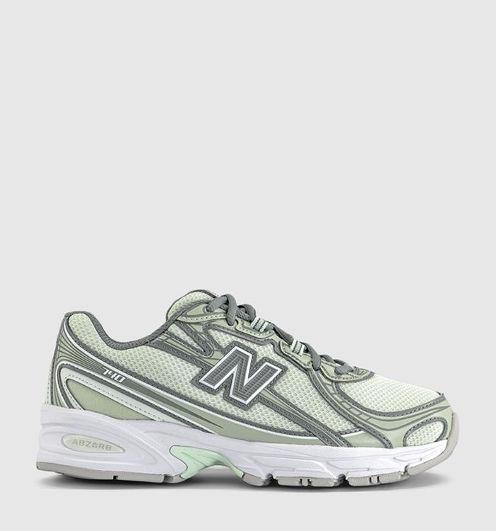 New Balance 740 V2 Trainers Mint Water Silver Moss