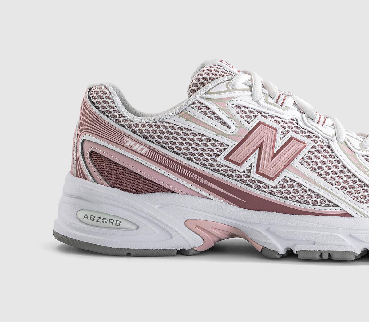 New Balance740 V2 TrainersRosewood White