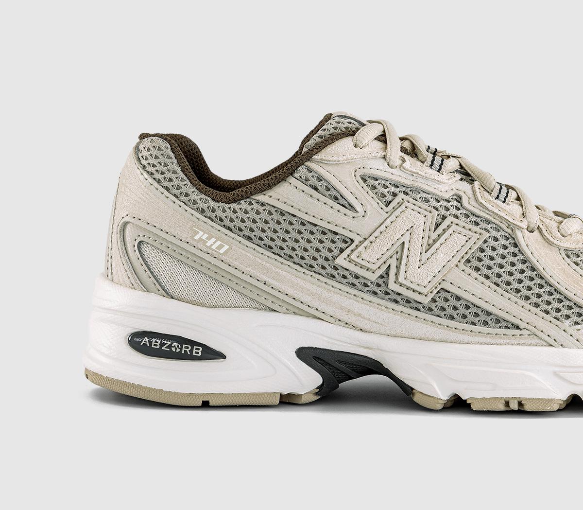 New Balance740 V2 TrainersSea Salt Brown White