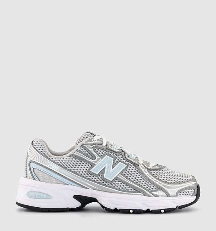 New Balance 740 Trainers Silver Metallic Blue