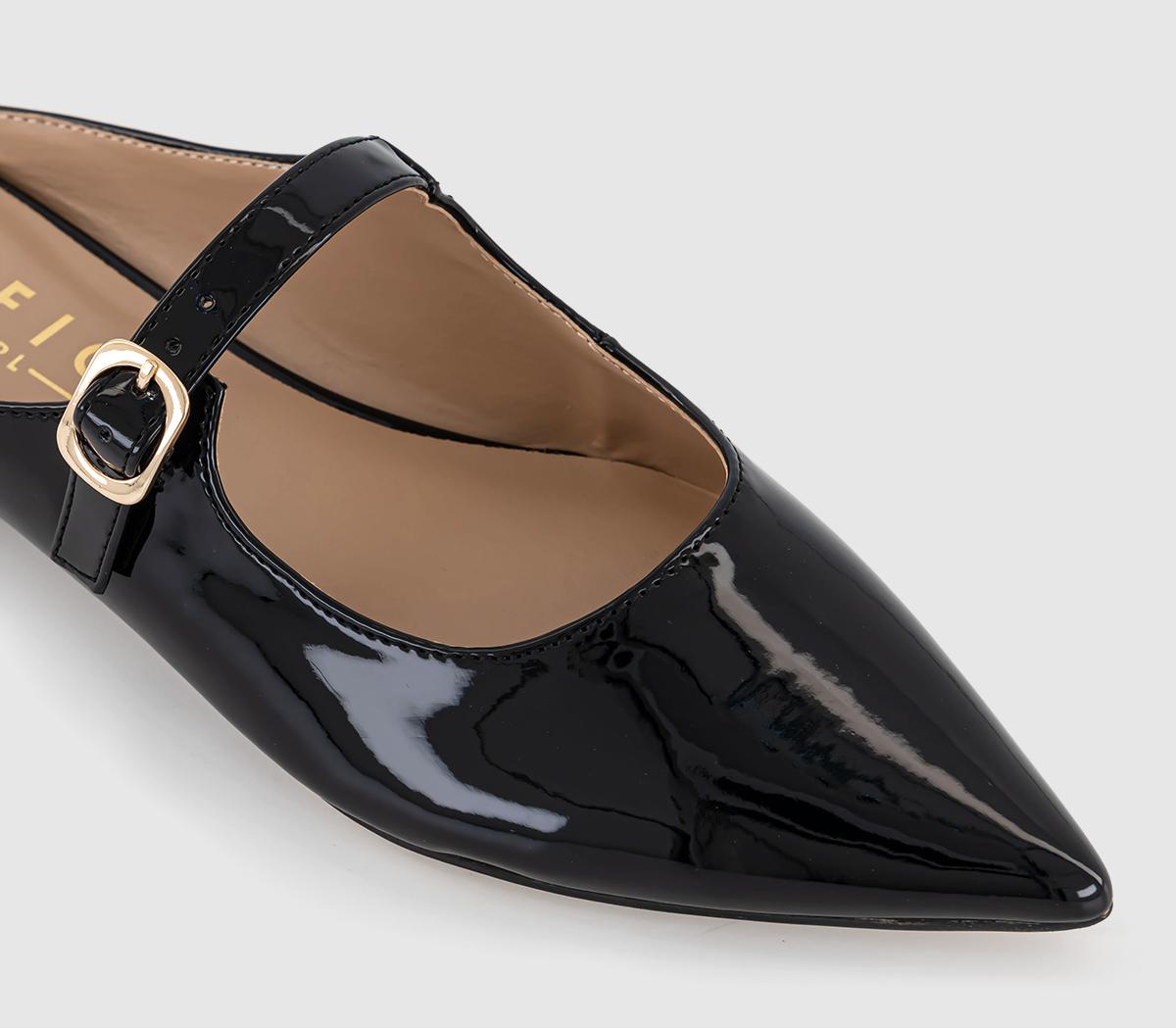 OFFICEFury Mary Jane Mules OFFICEFury Mary Jane MulesBlack Patent
