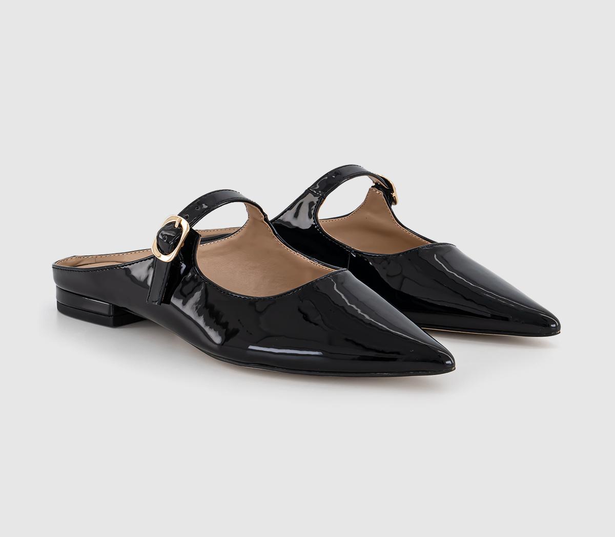 OFFICEFury Mary Jane Mules OFFICEFury Mary Jane MulesBlack Patent