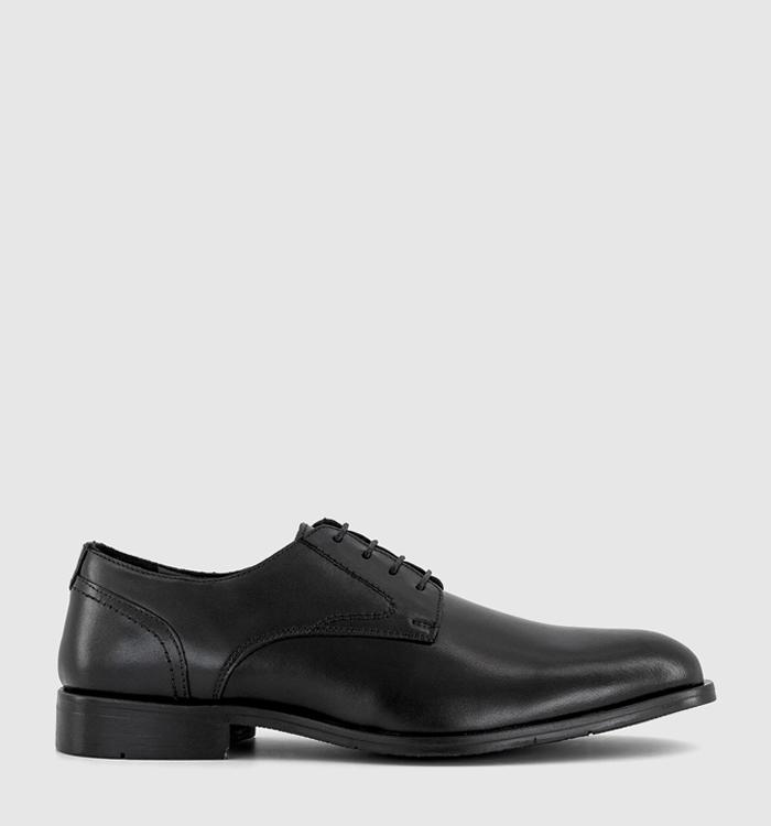 OFFICE Marty Plain Toe Derby Shoes Black