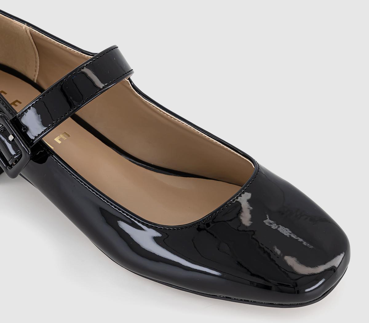 OFFICE Fujio Patent Mary Janes OFFICE Fujio Patent Mary Janes Black