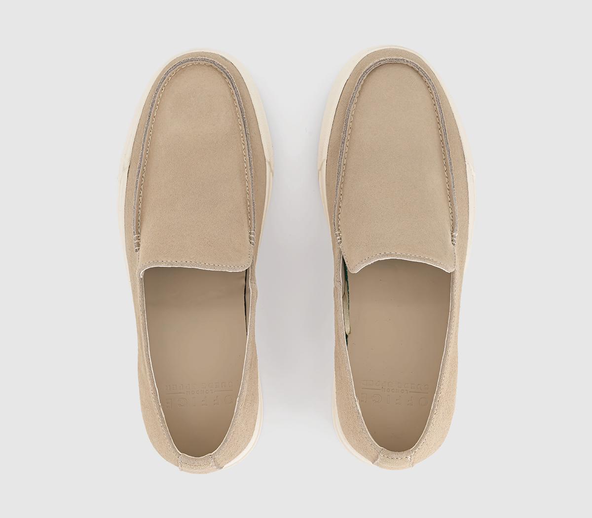OFFICEConnell Slip On Cupsole Trainers OFFICEConnell Slip On Cupsole TrainersBeige Suede