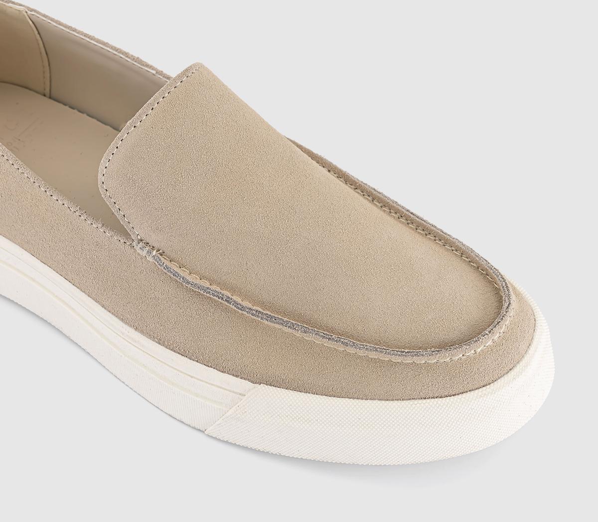 OFFICEConnell Slip On Cupsole Trainers OFFICEConnell Slip On Cupsole TrainersBeige Suede