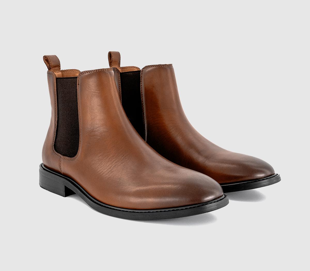 OFFICEBroadway Chelsea Boots OFFICEBroadway Chelsea BootsTan Leather