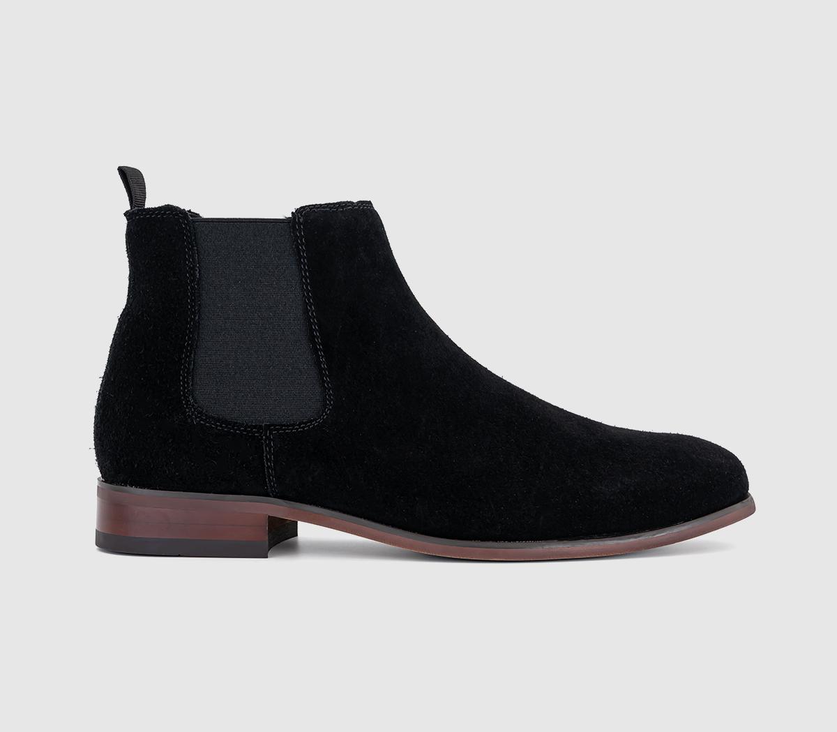 OFFICEBerkley Chelsea BootsBlack Suede