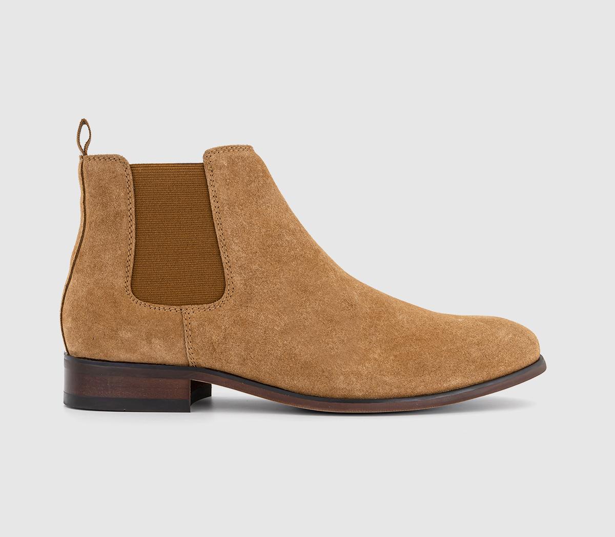 OFFICEBerkley Chelsea BootsTan Suede