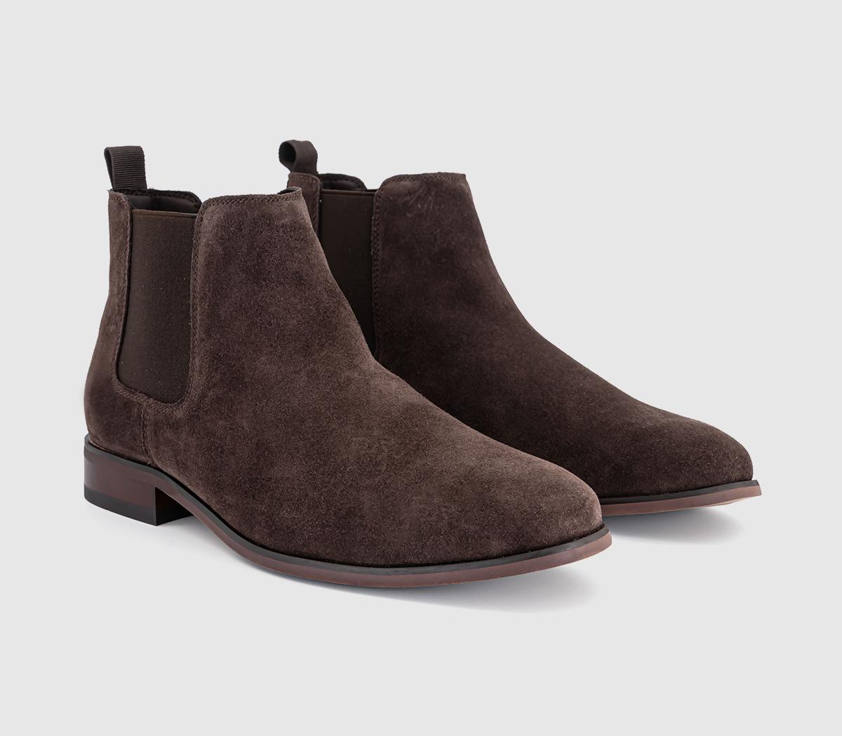 OFFICEBerkley Chelsea Boots OFFICEBerkley Chelsea BootsBrown Suede