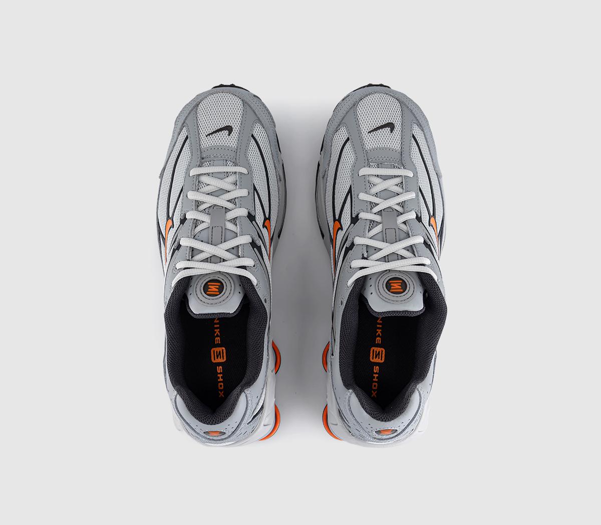 NikeShox Ride 2 TrainersPhoton Dust Total Orange Light Smoke Grey