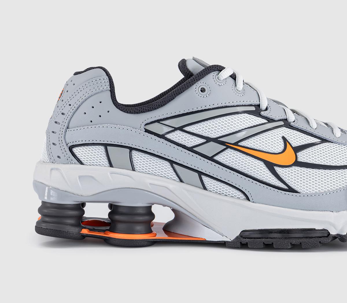 NikeShox Ride 2 TrainersPhoton Dust Total Orange Light Smoke Grey