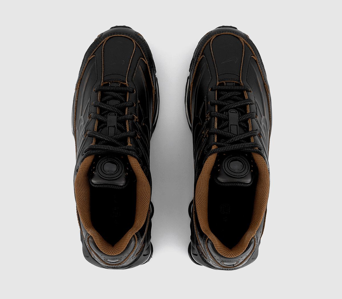NikeShox Ride 2Black Black Light British Tan