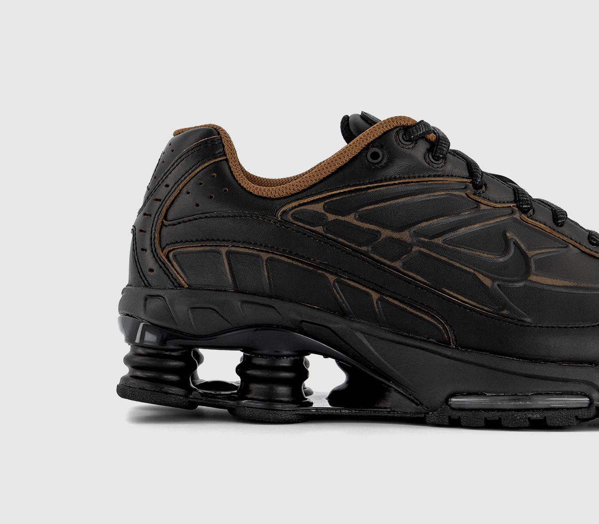 NikeShox Ride 2Black Black Light British Tan