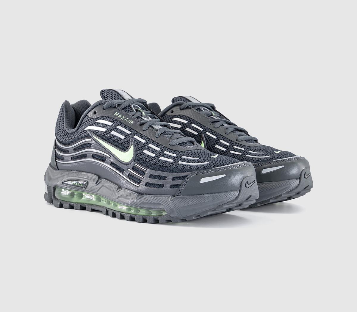 【美品】NIKE AIR MAX TL 2.5 26cm Nike Air Max TL 2.5 Trainers Iron Grey Light Liquid Lime Dk Smoke
