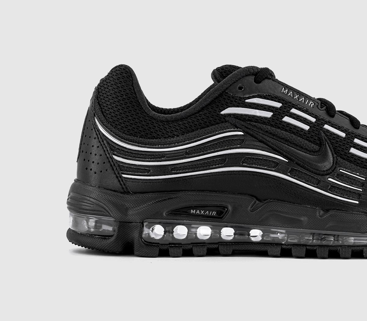 NikeAir Max Tl 2.5Black Black Black Metallic Silver Anthracite Smoke