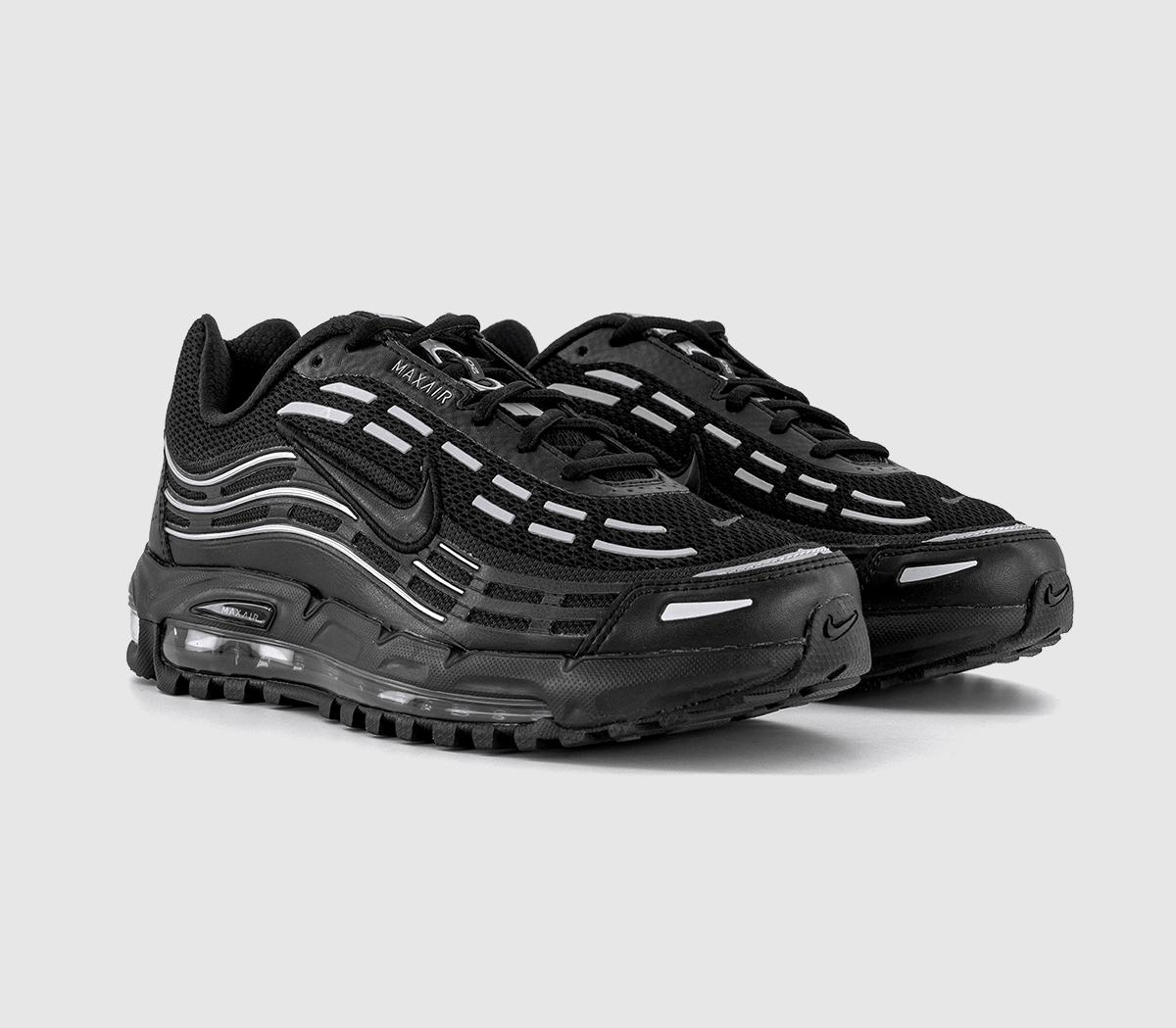 NikeAir Max Tl 2.5Black Black Black Metallic Silver Anthracite Smoke
