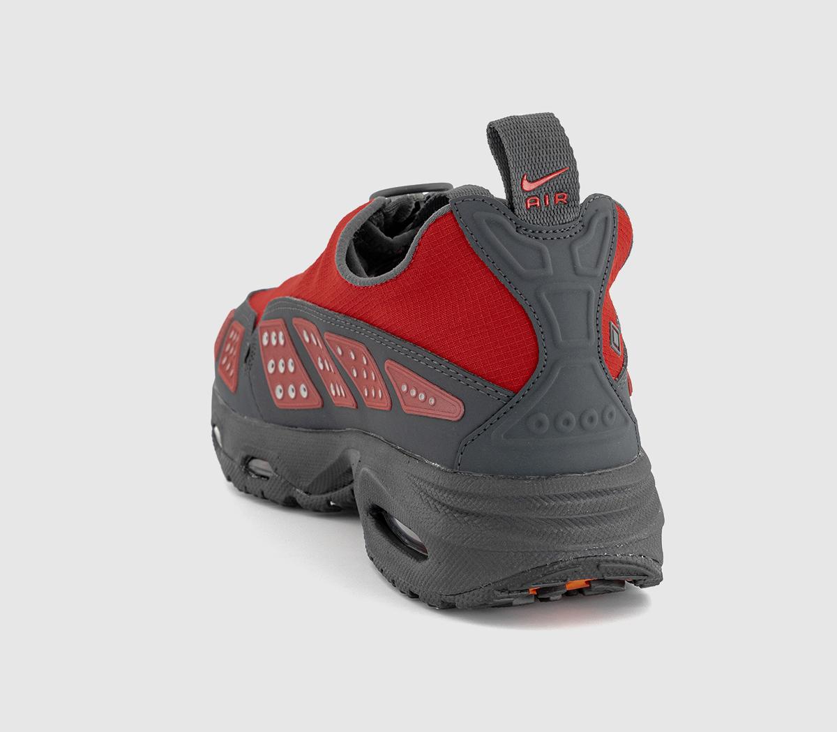 NikeAir Max SNDR GTX TrainersHyper Crimson Dark Smoke Grey Fire Red Black Dark
