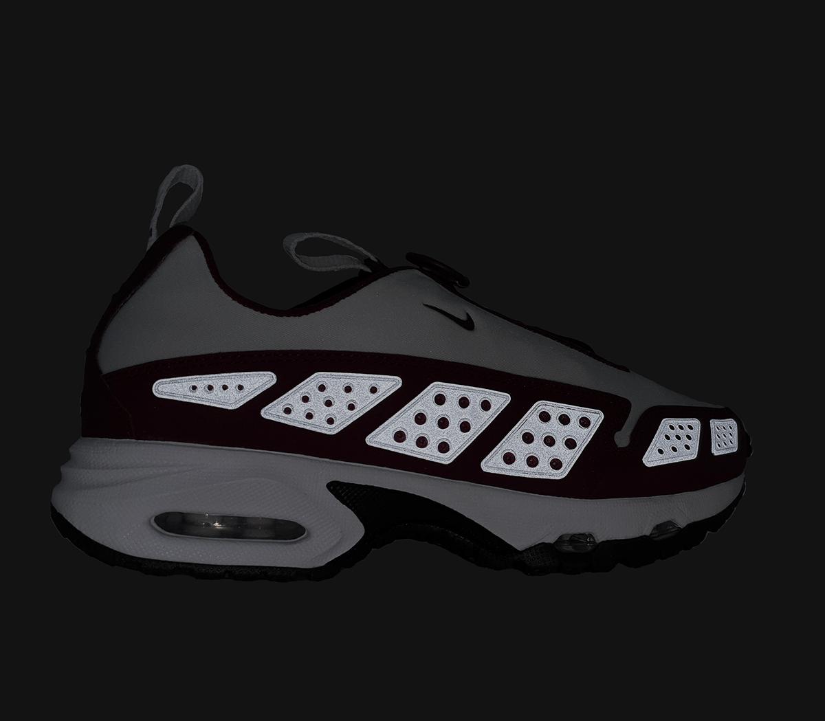 NikeAir Max SNDR TrainersPhoton Dust Night Maroon Black White