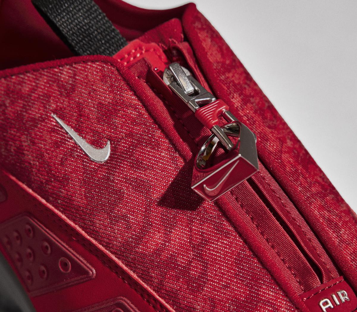 NikeAir Max SNDR x OFFSPRING Gym Red Metallic Silver Fire Red