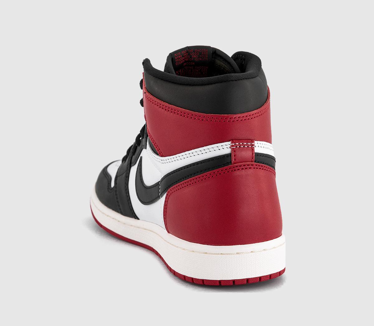 JordanAir Jordan 1 Retro Hi OG TrainersBlack Black Varsity Red White