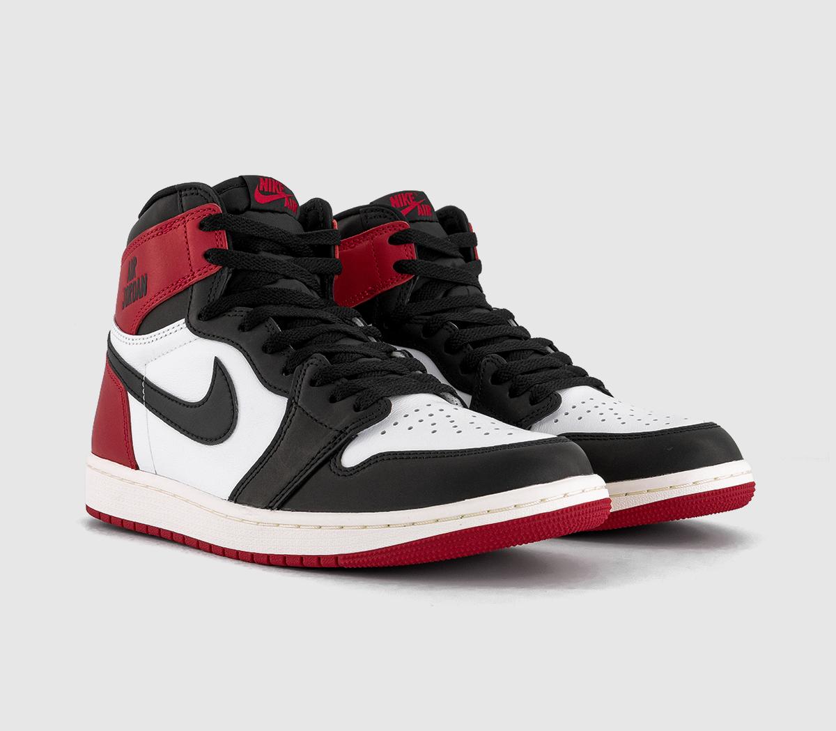 JordanAir Jordan 1 Retro Hi OG TrainersBlack Black Varsity Red White