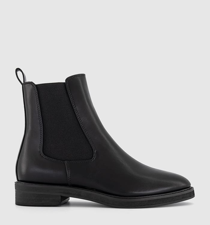 OFFICE Amara Clean Sole Chelsea Boots Black