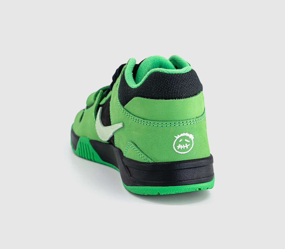 Jordan Travis Scott CJ1 T-Rexx Trainers Green Spark - Men's Trainers