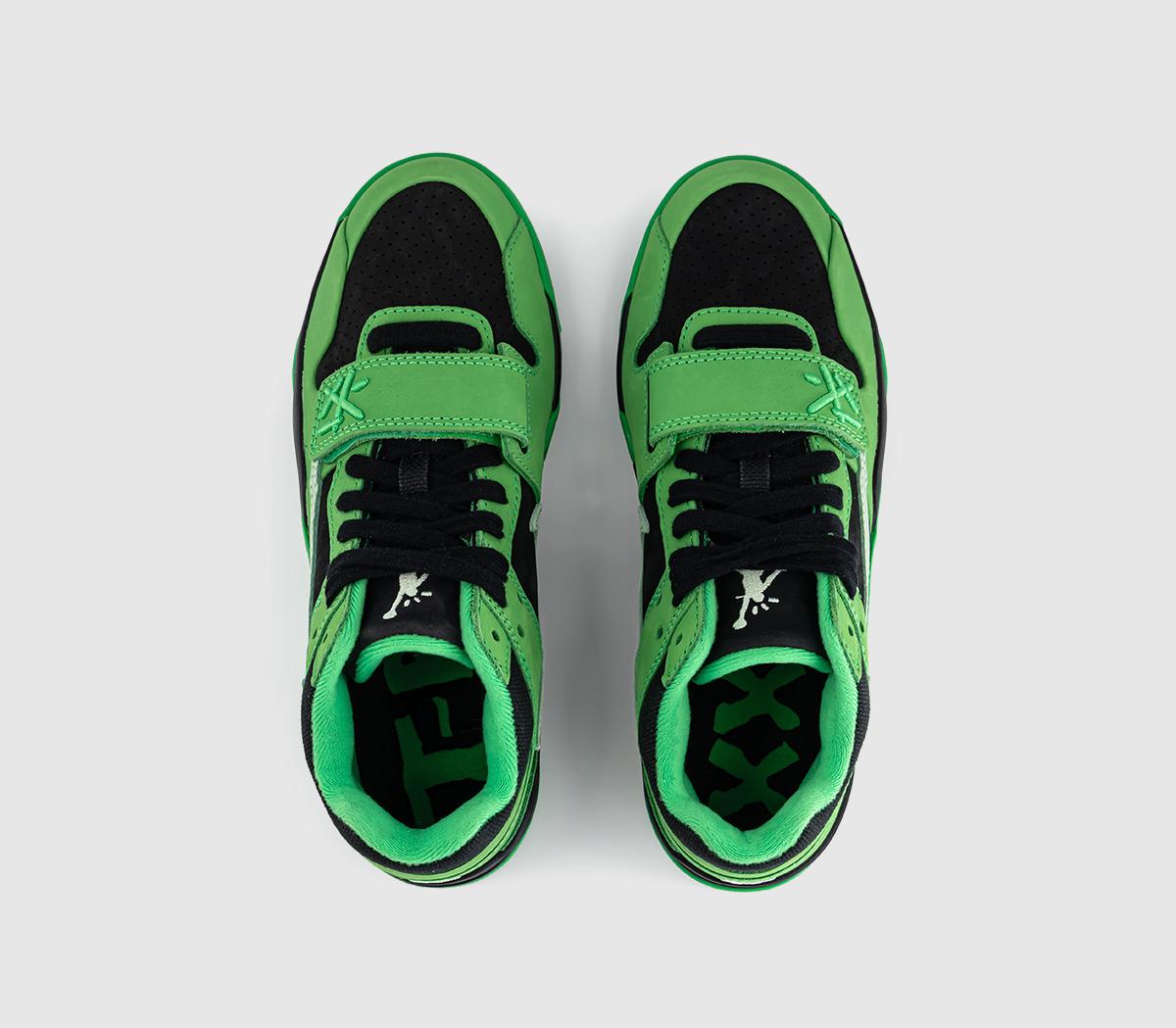 Jordan Travis Scott CJ1 T-Rexx Trainers Green Spark - Men's Trainers