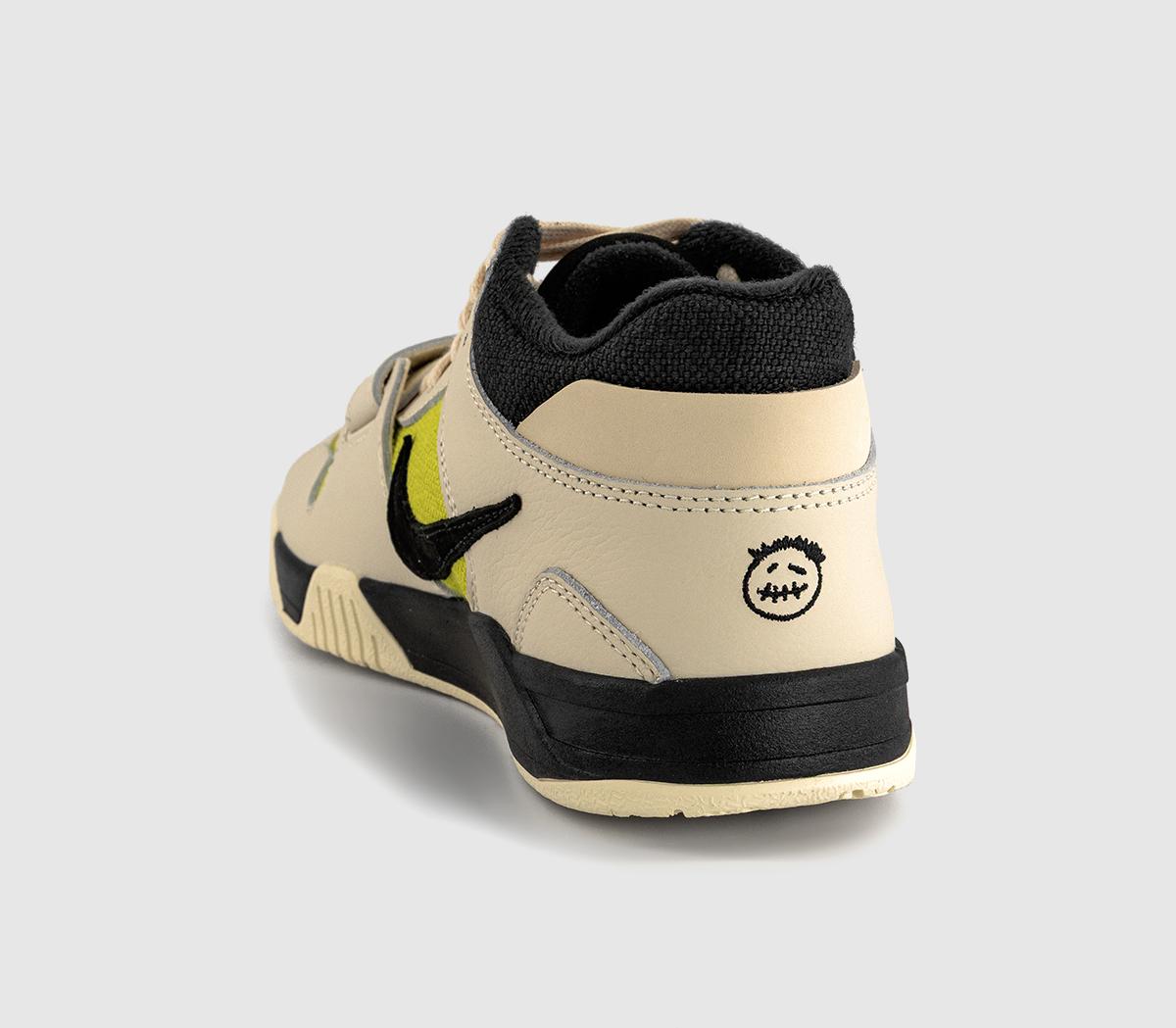 Jordan Travis Scott x Jumpman Muslin Black Bright Cactus - Men's