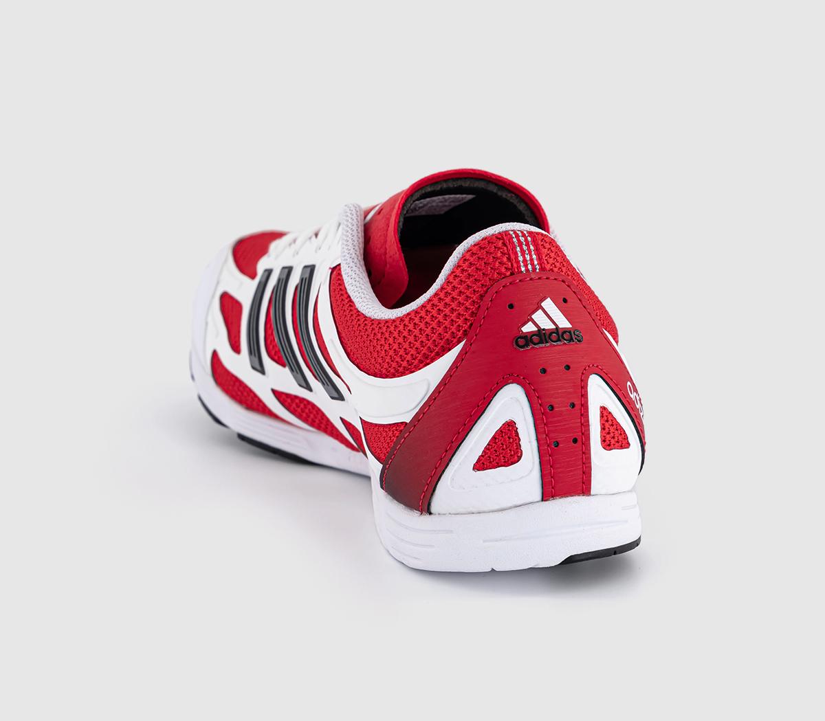 adidasAdizero PR TrainersWhite Pure Ruby Core Black