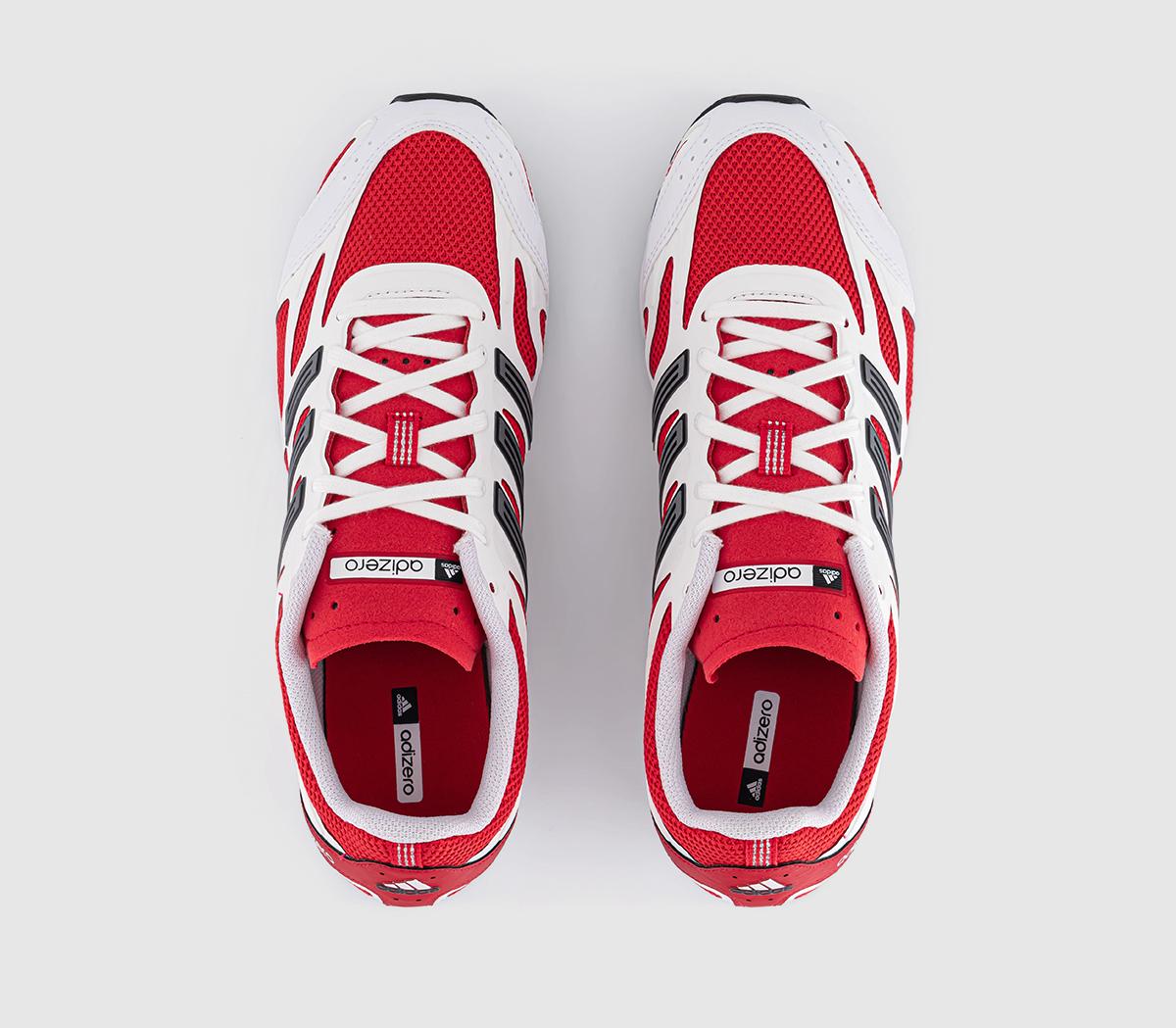 adidasAdizero PR TrainersWhite Pure Ruby Core Black