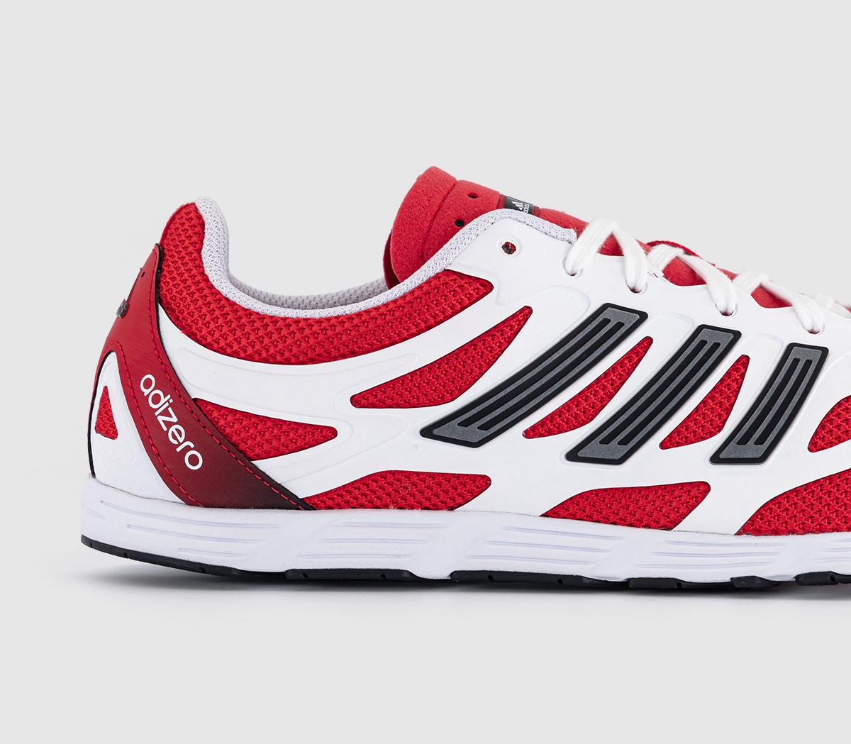 adidasAdizero PR TrainersWhite Pure Ruby Core Black