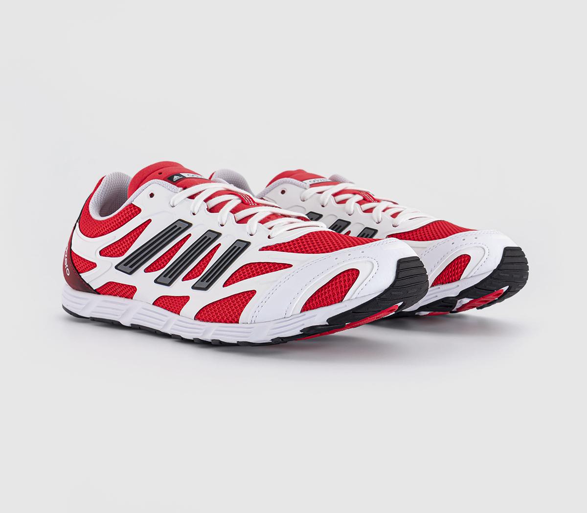 adidasAdizero PR TrainersWhite Pure Ruby Core Black