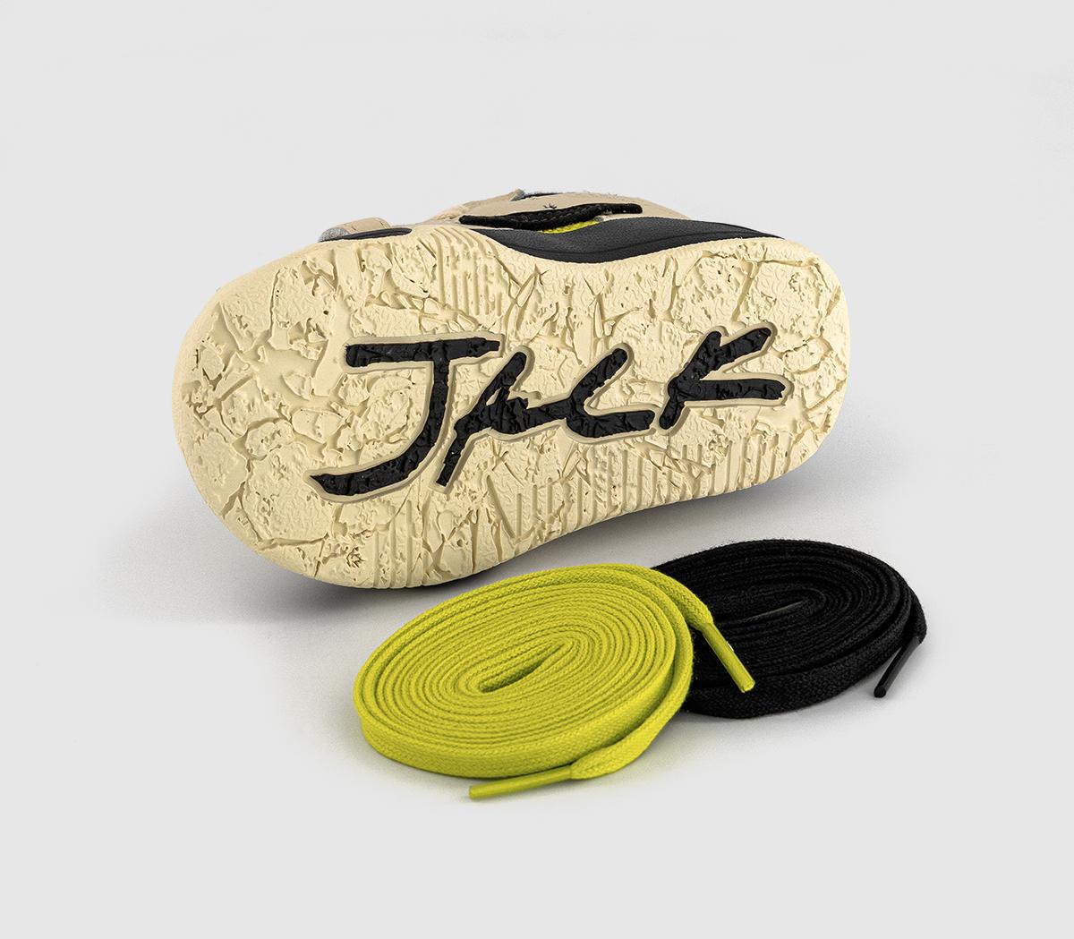 JordanTravis Scott x Jumpman Toddler TrainersMuslin Black Bright Cactus