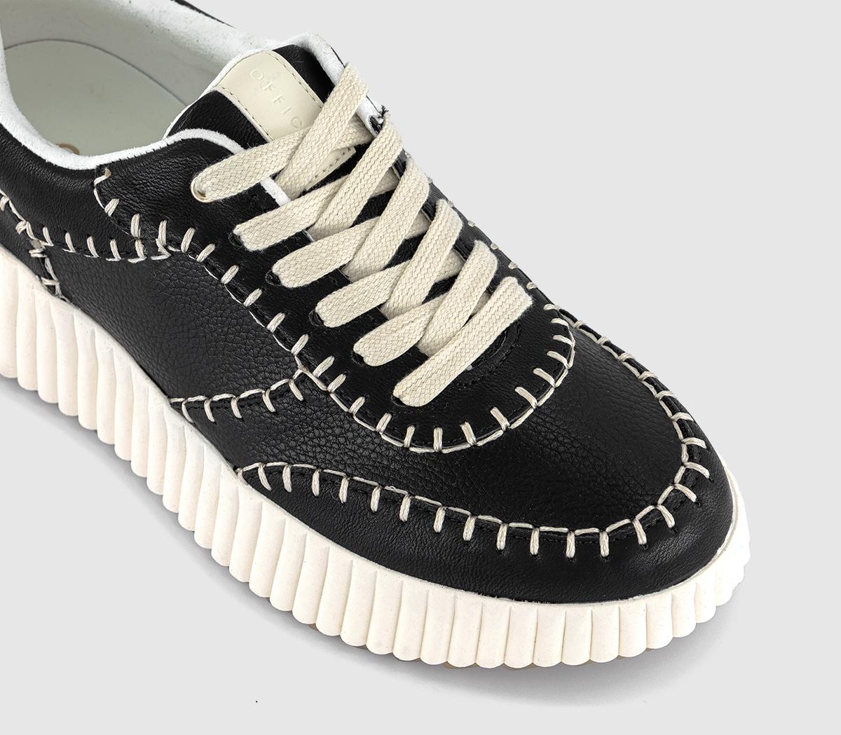 OFFICETaylor Lace Up Trainers OFFICETaylor Lace Up TrainersBlack