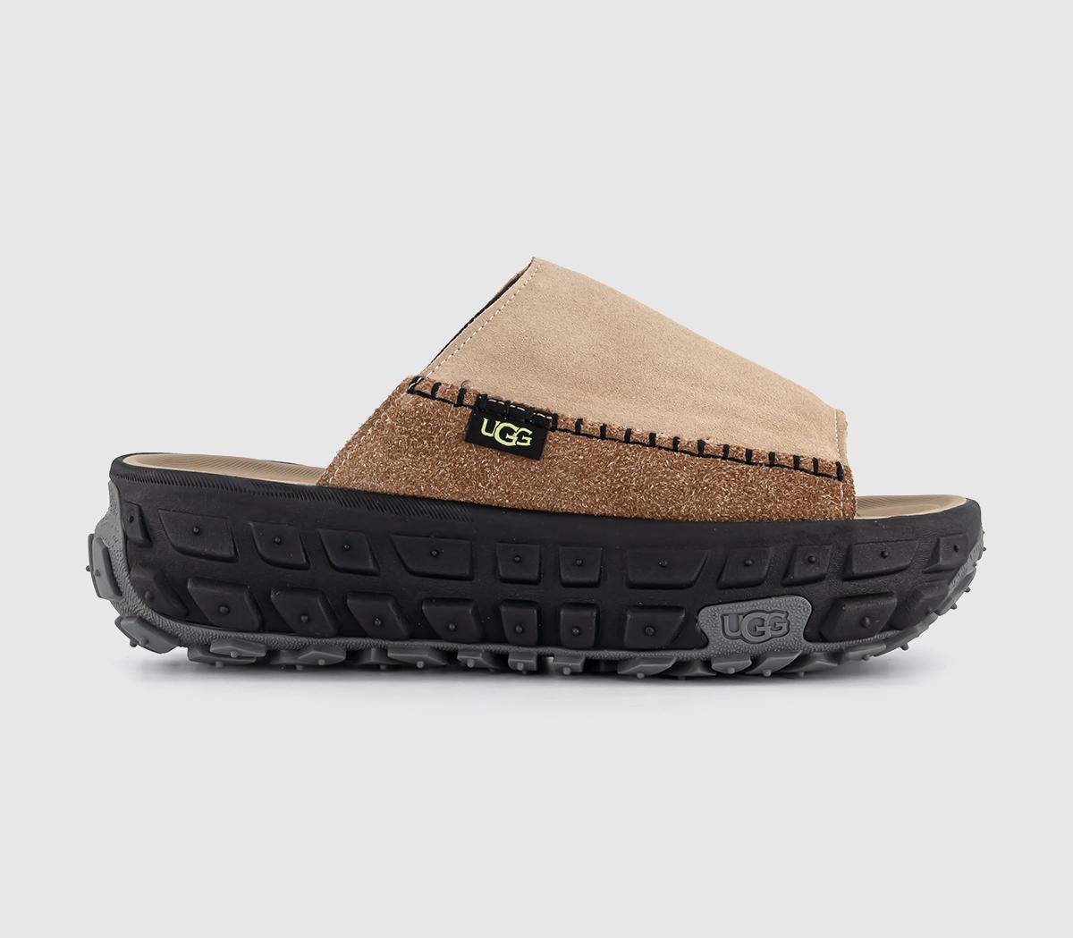 UGG Venture Daze Slides M Sand Black - Men’s Sandals | King's Cross