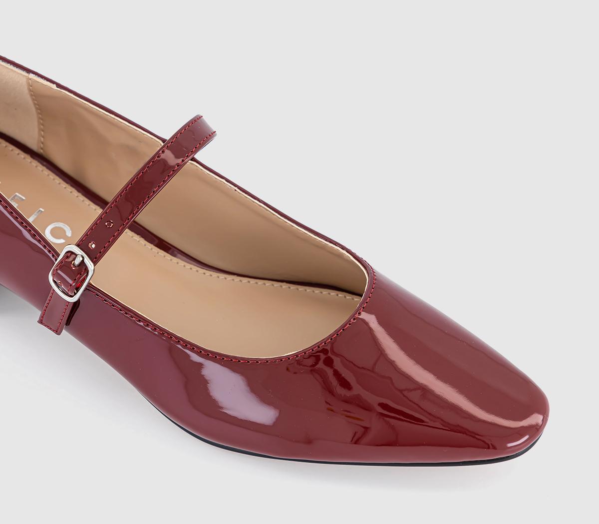 OFFICEMia Single Strap Mary Janes OFFICEMia Single Strap Mary JanesRed Patent