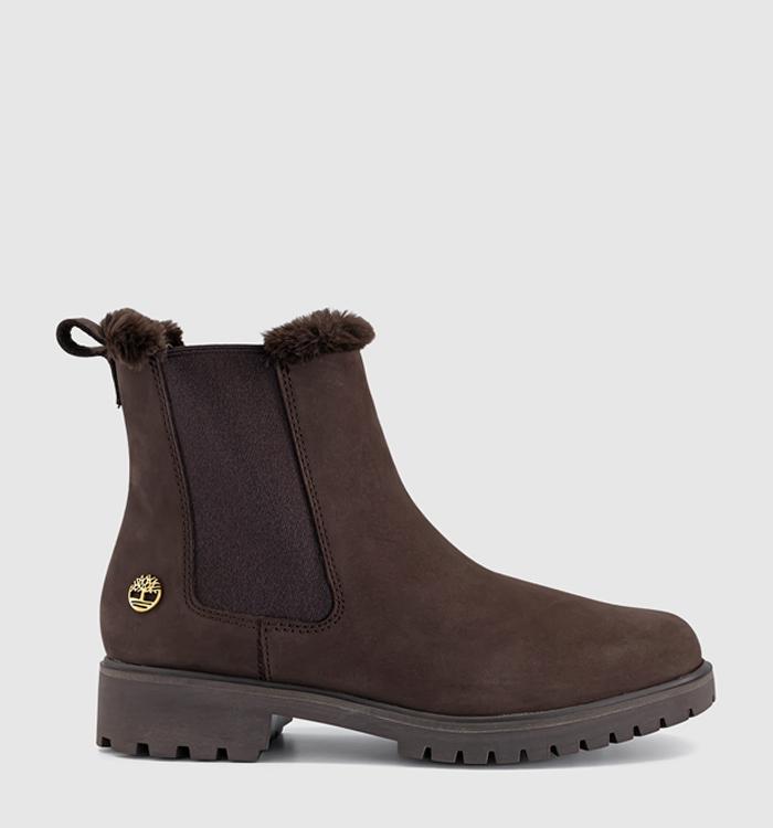 Timberland Lyonsdale Chelsea Chocolate Brown Nubuck